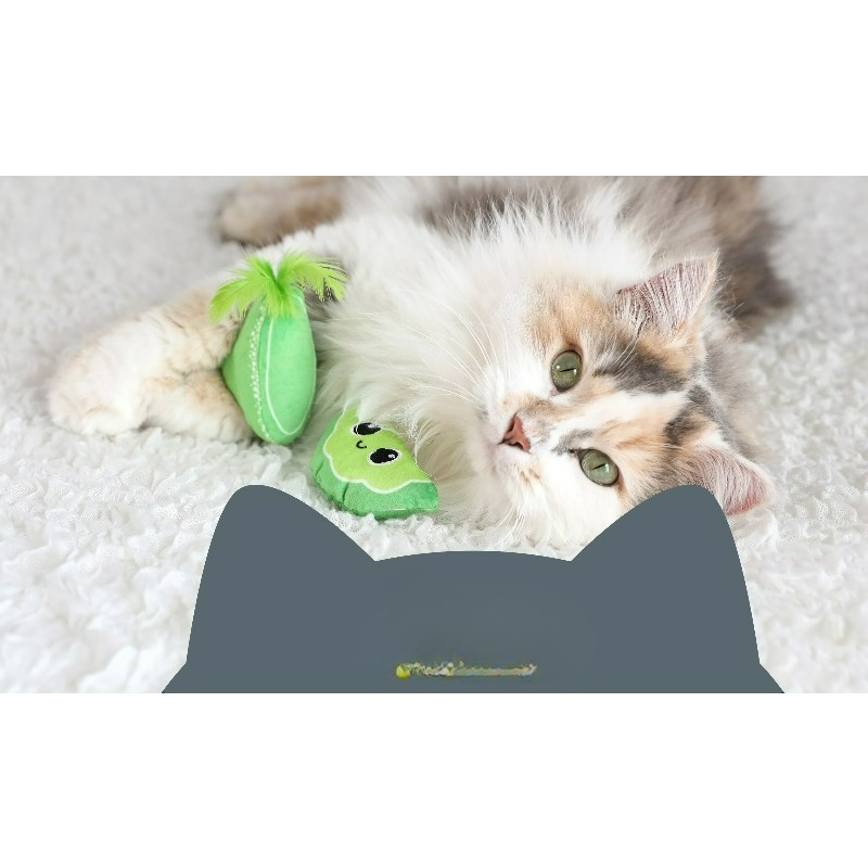 Catnip Interactive Plush Mouse - Mouse Hunter Catnip Interactive Plush Cat