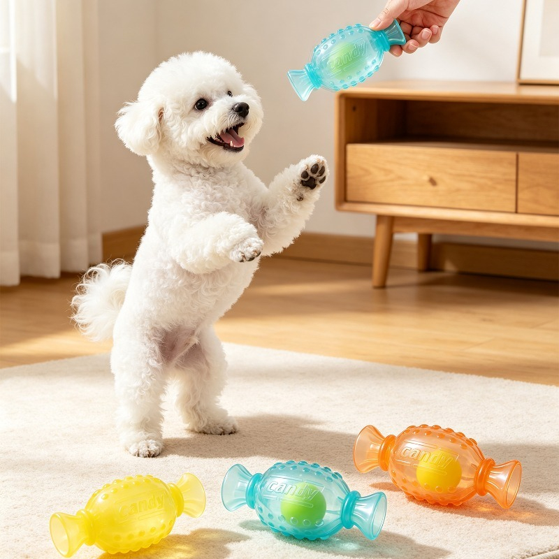 Pet Dog Chew Toy Squeaky Bite- - Interactive Squeaky Plush Dog Toy 评论和价格