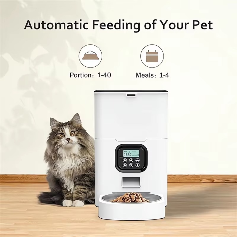 6L Smart Pet Dog Feeder Automa - Pet Feeders 评论和价格