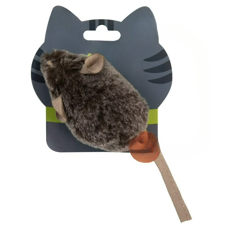 Mouse Hunter Catnip Interactiv - Catnip Interactive Plush Mouse 评论和价格