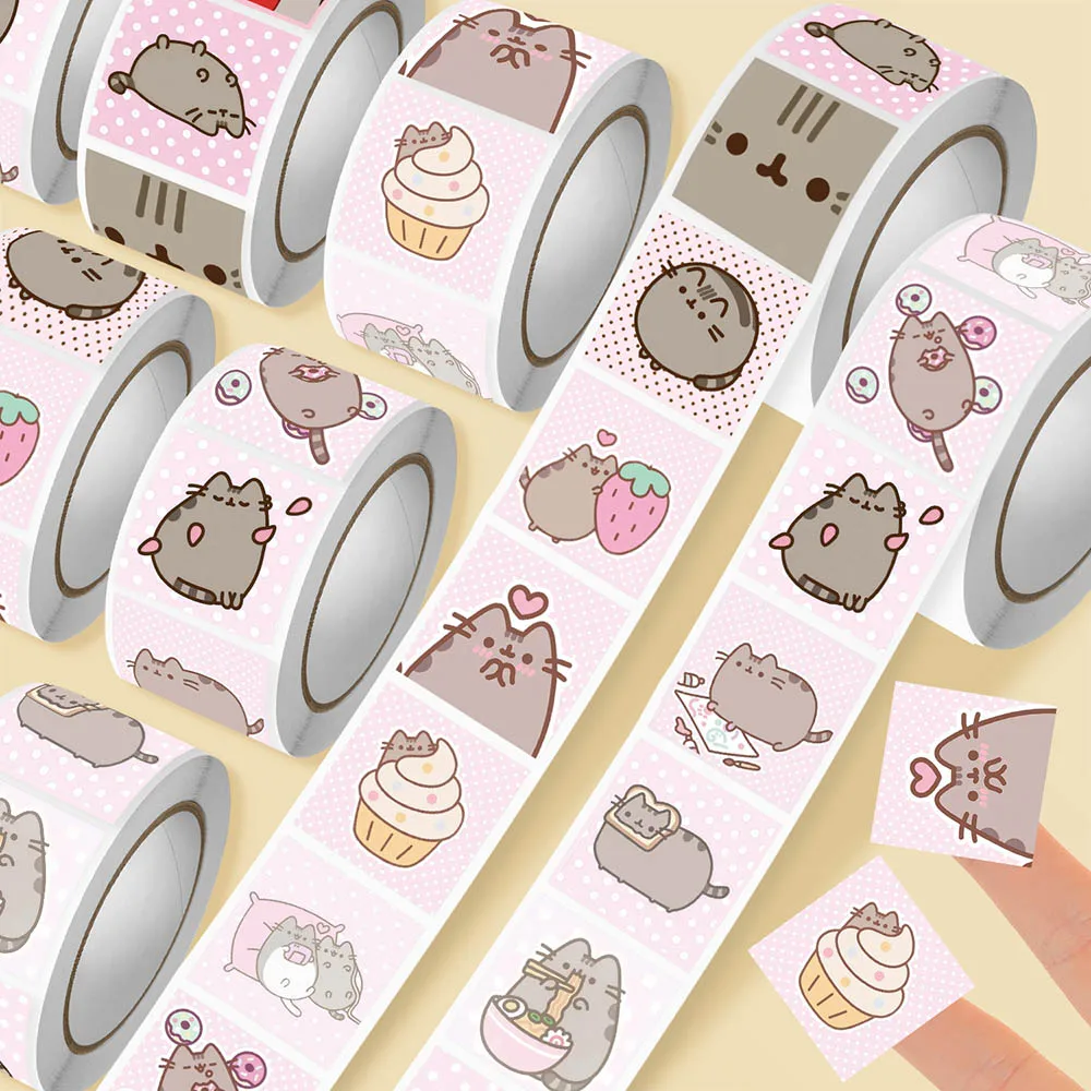 Hou 500pcs Pusheen Cartoon Cat - Cat Toys 评论和价格