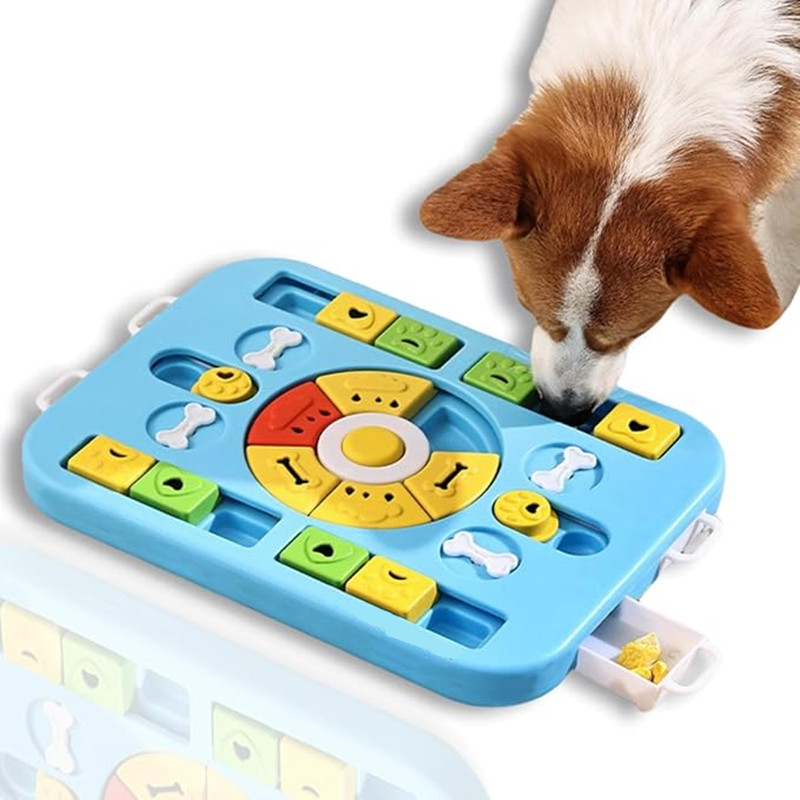 Interactive Dog Puzzle Toy for - Dog Puzzle Feeder Toy 评论和价格