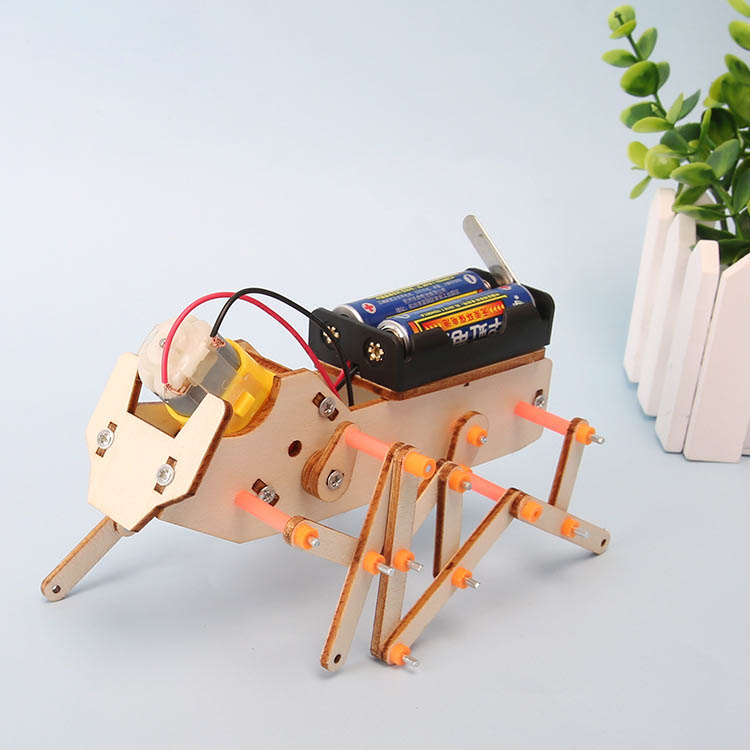 Students DIY Technology Small  - Interactive Squeaky Plush Dog Toy 评论和价格