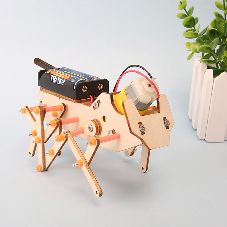 Students DIY Technology Small  - Interactive Squeaky Plush Dog Toy 评论和价格