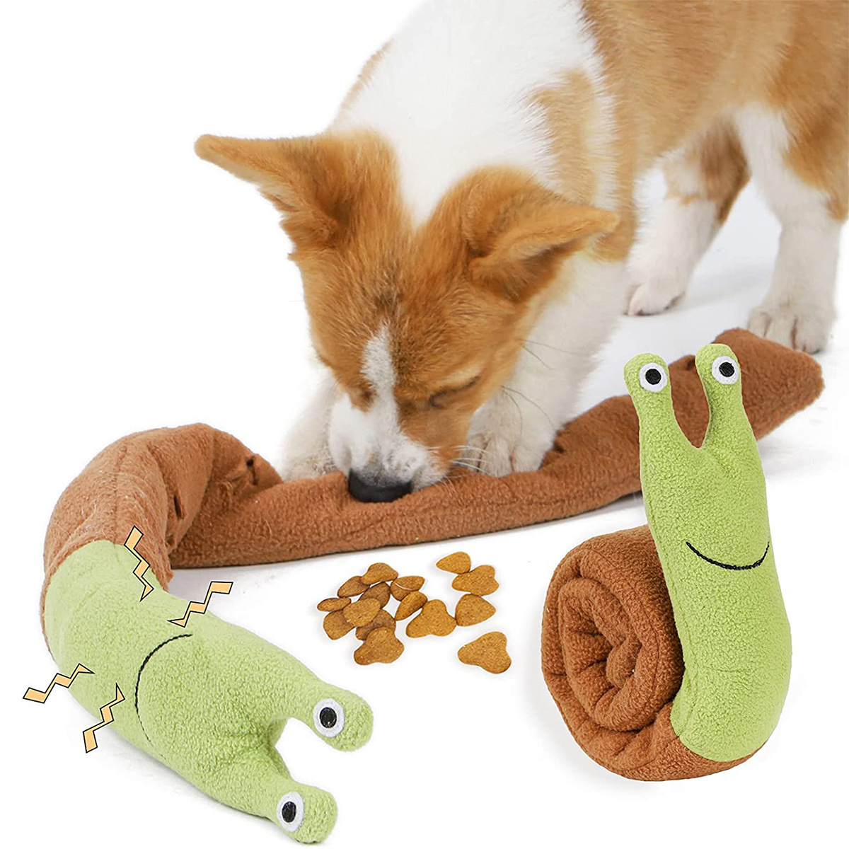 Dog Cat Snail Sniffing Puzzle  - Snuffle Mat For Dogs 评论和价格