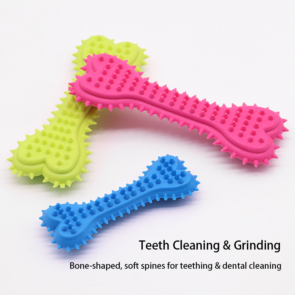 Pet Toys Bone Shape Teething S - Teeth Cleaning Dog Chew Bone 评论和价格
